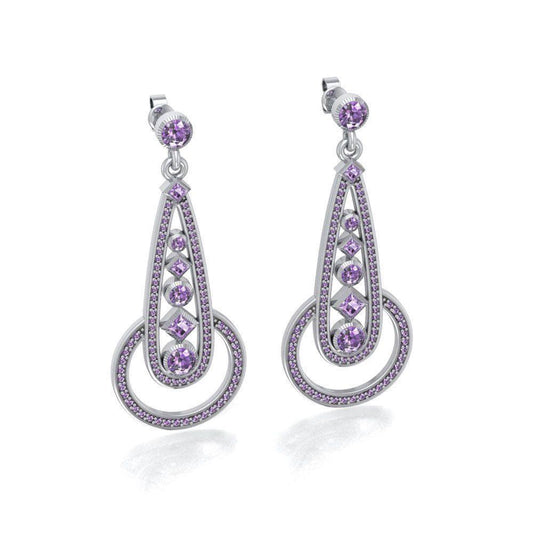 Modern Geometric Art Earrings TER1206 Earrings