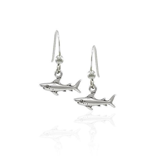 Shark Sterling Silver Earring TER1505 Earrings