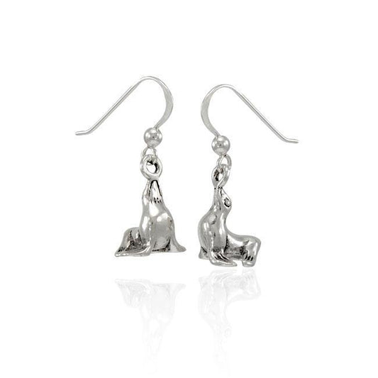 Sea Lion Sterling Silver Earring TER1506 Earrings