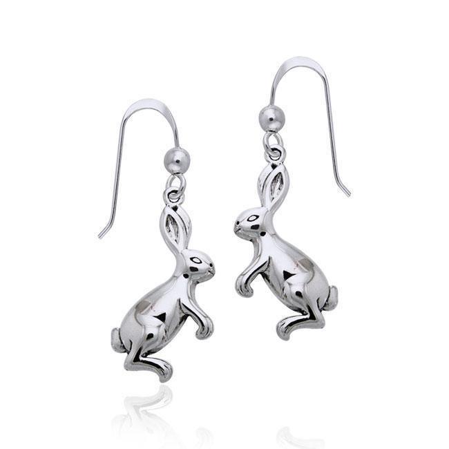 Hare Sterling Silver Earrings TER956 Earrings