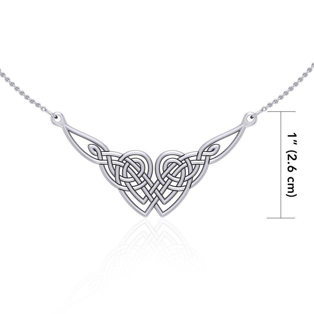 Celtic Knotwork Silver Necklace TN001 Necklace