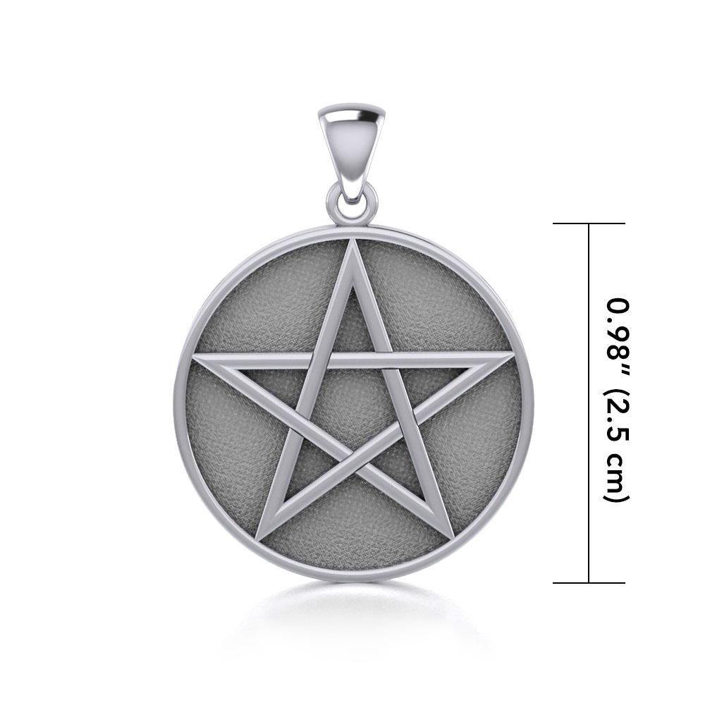 Solid The Star Silver Pendant TP125 Pendant