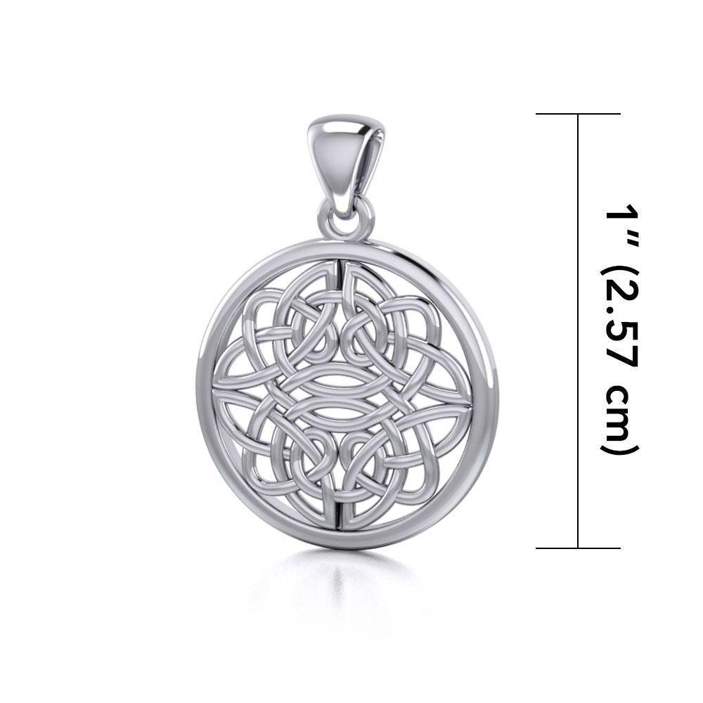 Celtic Knotwork Silver Pendant TP153 Pendant