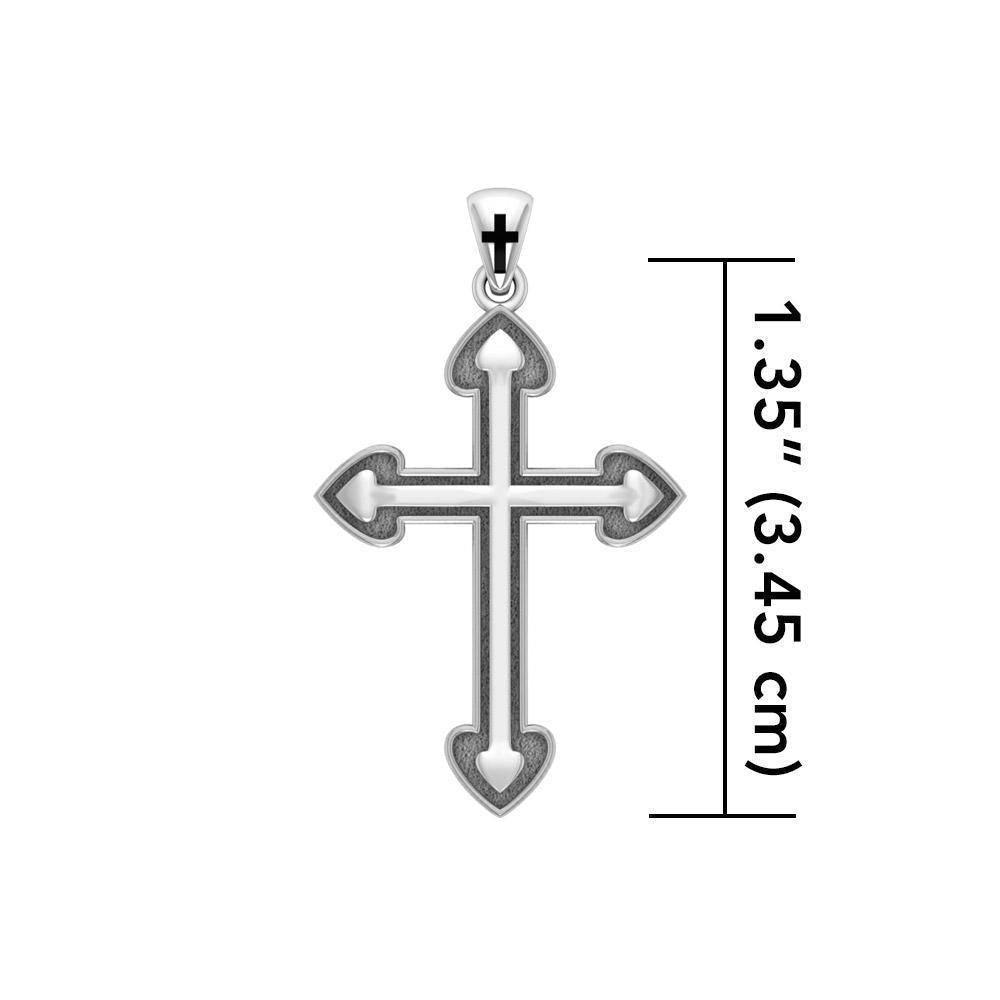 Medieval Cross Sterling Silver Pendant TP2980 Pendant