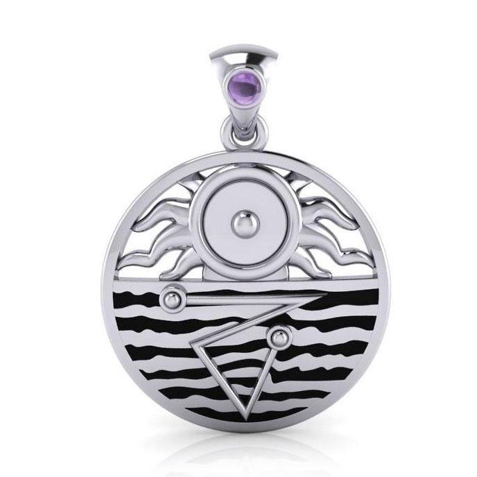 Four Elements Harmony Silver Pendant TP3564 - Wholesale Jewelry