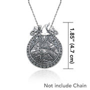 In the magical world of Wizardry ~ Sterling Silver Jewelry Pendant TP3595 Pendant