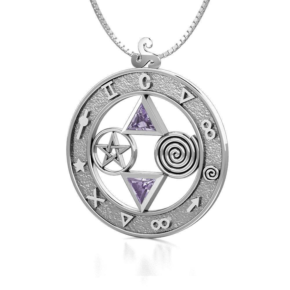 Total Universal Balance Talisman Silver Pendant TP466 Pendant