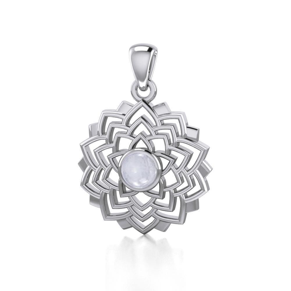 Sahasrara Crown Chakra Silver Pendant TPD1973 Pendant