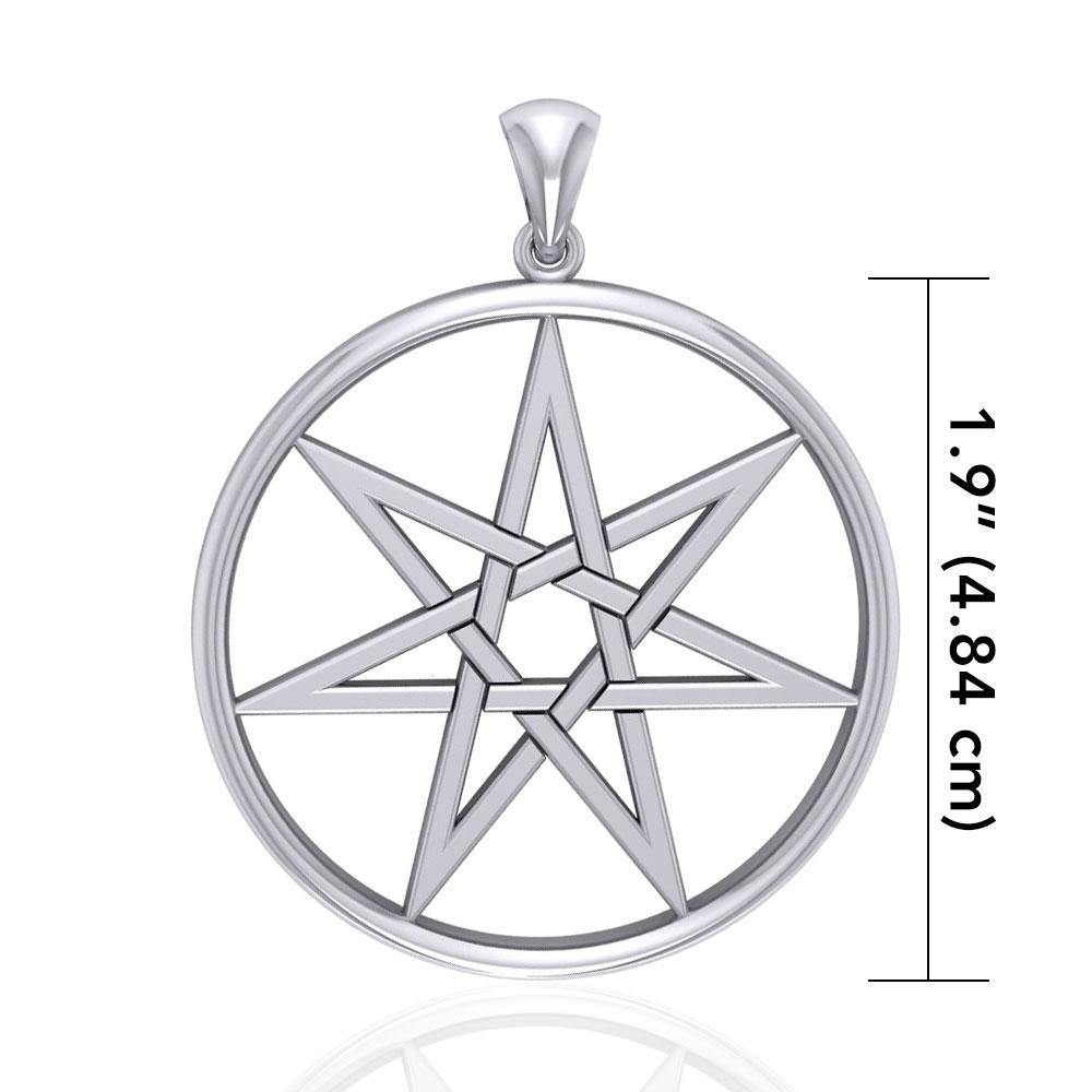 Welcoming the magick and fantasy ~ Sterling Silver Jewelry Elven Star Pendant TPD2227 Pendant