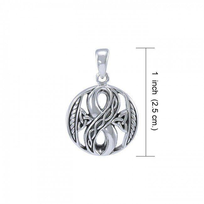 Endless Inspiration ~ Sterling Silver Celtic Knotwork Infinity Pendant Jewelry TPD3384 Pendant