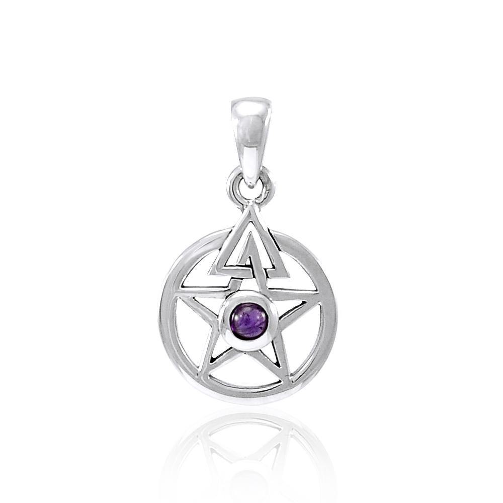 Centered energy in a The Star ~ Sterling Silver Jewelry Pendant TPD4296 Pendant