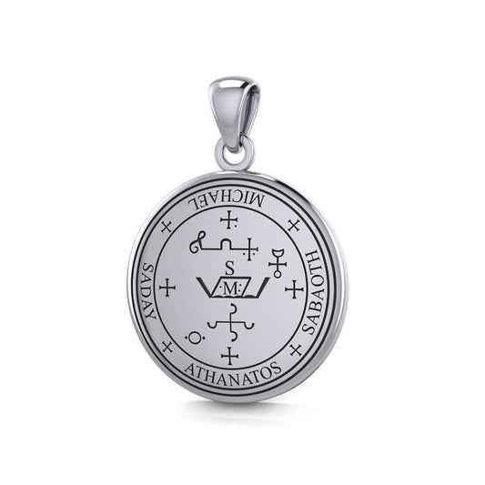 Sigil of the Archangel Michael Sterling Silver Small Pendant TPD4573 Pendant