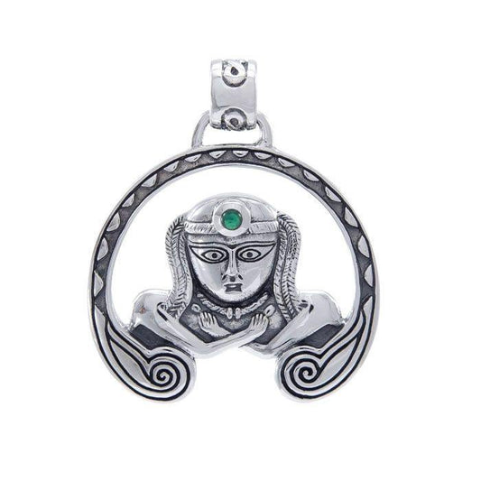Celtic Goddess Anu Sterling Silver Pendant TPD4741 Pendant