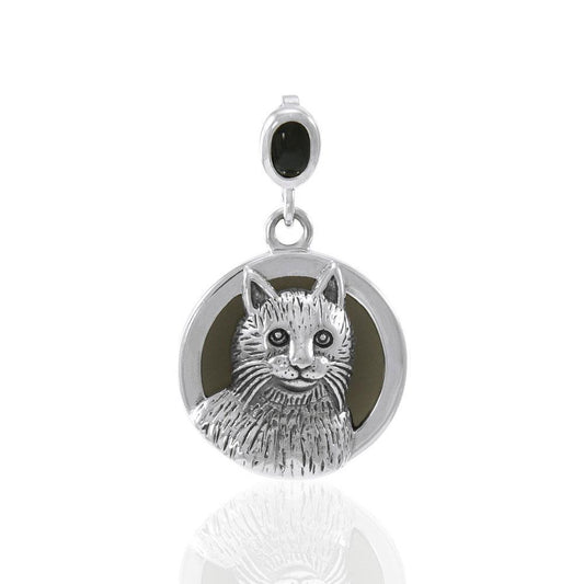 Cat Familiar Power Sterling Silver Pendant TPD4767 Pendant