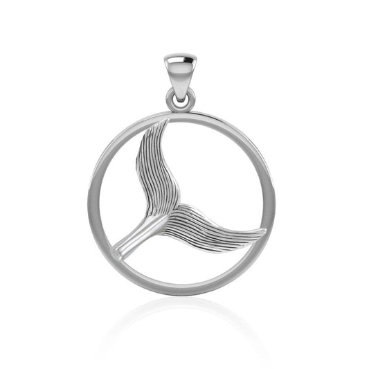 Mermaid Tail Sterling Silver Pendant TPD5103 Pendant