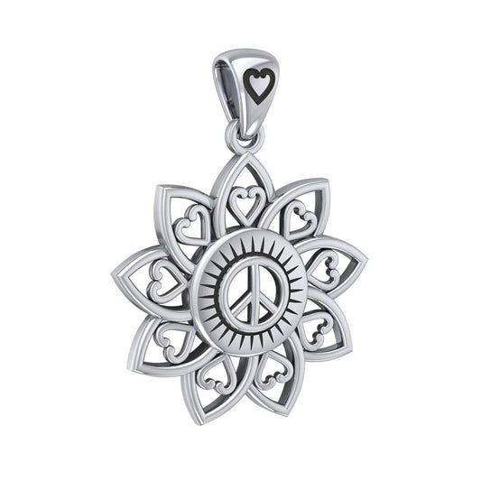The Flower of Unity Silver Pendant TPD5132 Pendant
