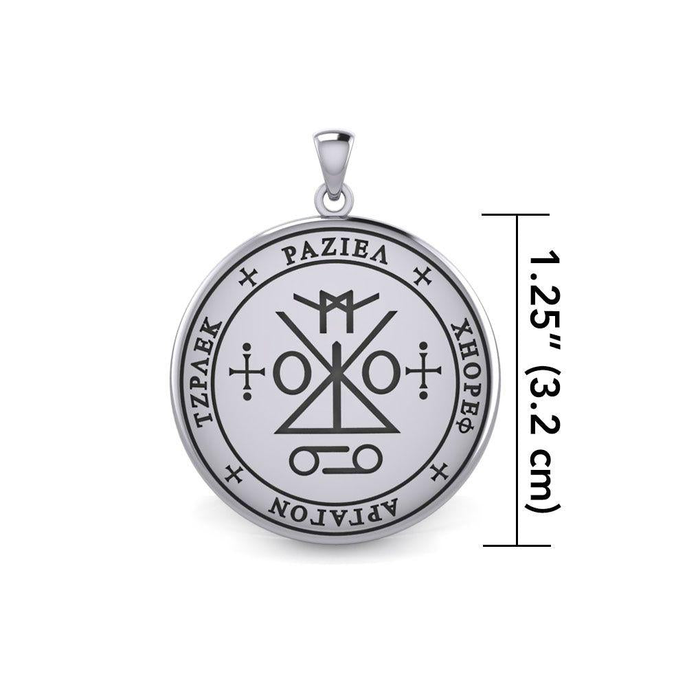 Sigil of the Archangel Raziel Silver Pendant TPD5173 Pendant