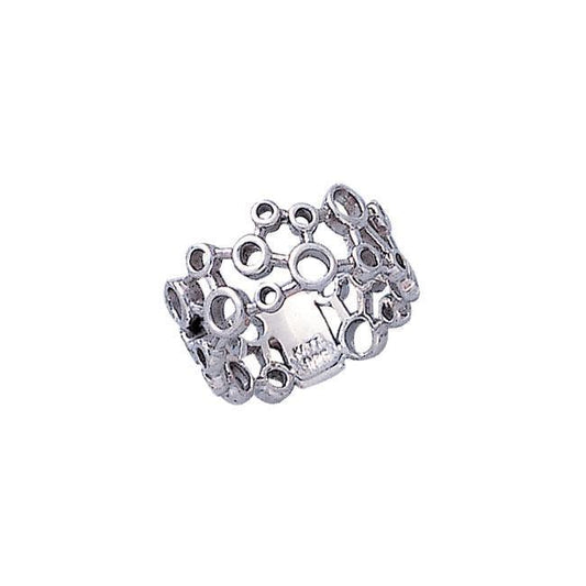 Modern Design Silver Ring TR1709 Ring