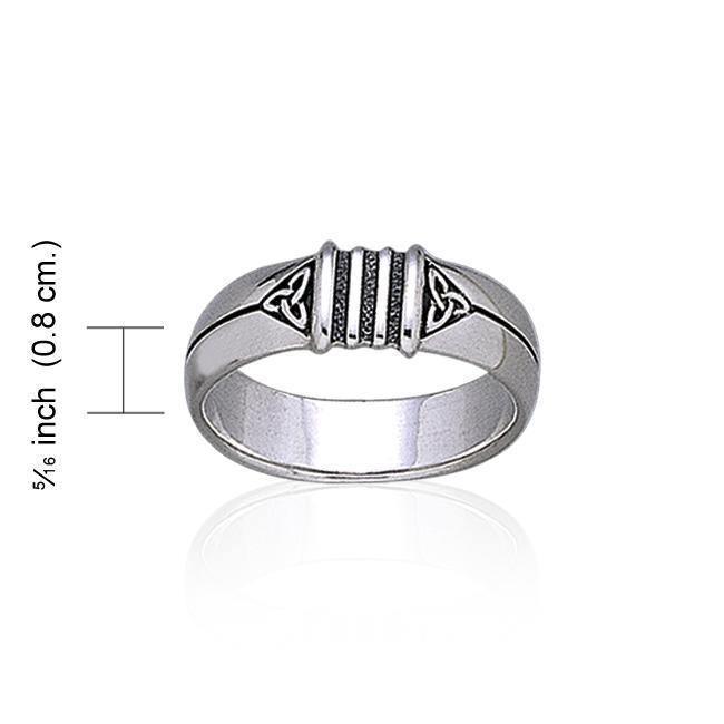 Celtic Knotwork Silver Ring TR1901 Ring
