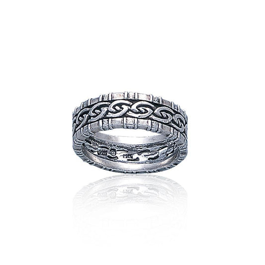 Celtic Knotwork Silver Ring TR3416