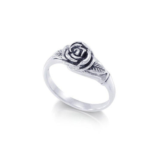 Rose Sterling Silver Ring TR364 Ring