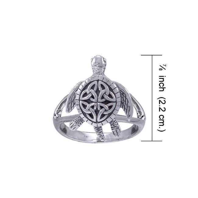 Celtic Sea Turtle Ring TRI1532 Ring