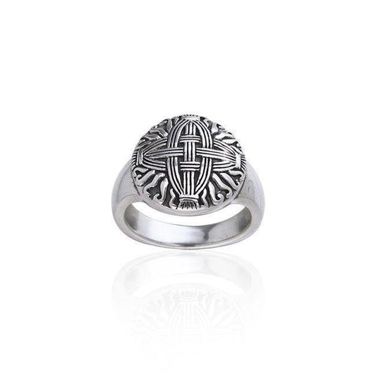 Celtic Cross of St. Brigid Ring TRI241 Ring