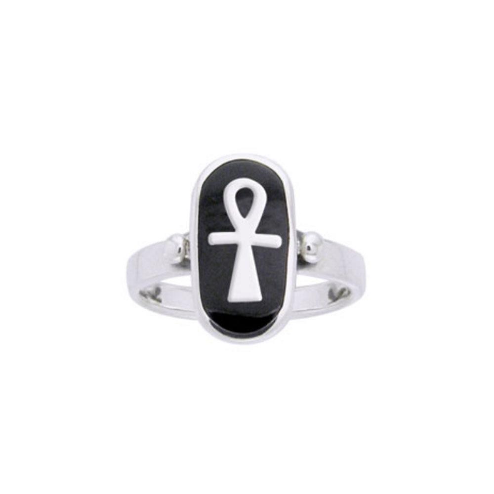 Ankh Sterling Silver Sing TRI509