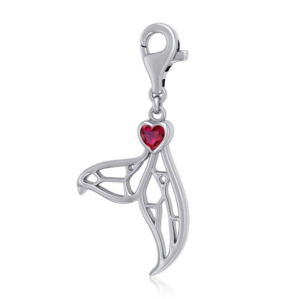 Window to Universe Whale Tail Sterling Silver Clip Charm TWC160 Clip Charm